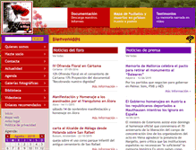 Tablet Screenshot of memoriahistoricamalaga.org